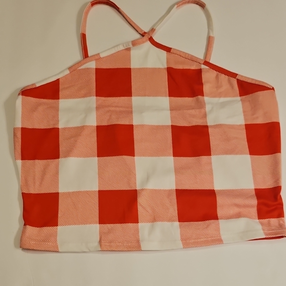 PersayacCheckered Top
